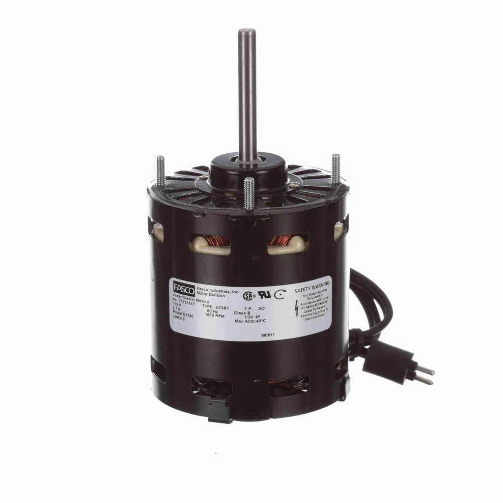 Fasco D1120 Shaded Pole 3.3" Diameter Keeprite OEM Replacement Evaporator Coil and Refrigeration Fan Motor