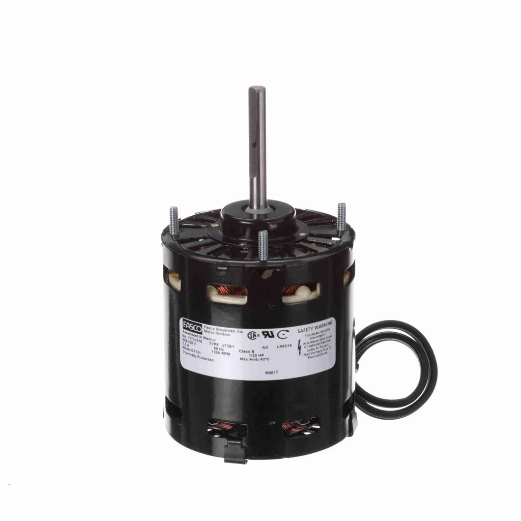 محرك مروحة ملف المبخر والتبريد Fasco D1121 بقطب مظلل، قطر 3.3 بوصة، بديل لمحرك Keeprite الأصلي