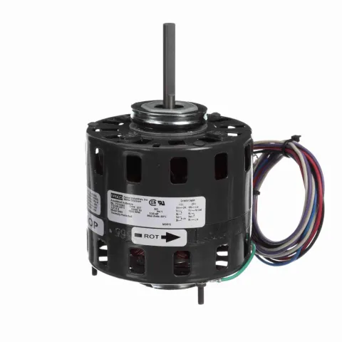 محرك ذاتي التبريد لمروحة المكثف والمضخة الحرارية Fasco D495 بقطب مظلل، قطر 5 بوصة، بديل للمحرك الأصلي