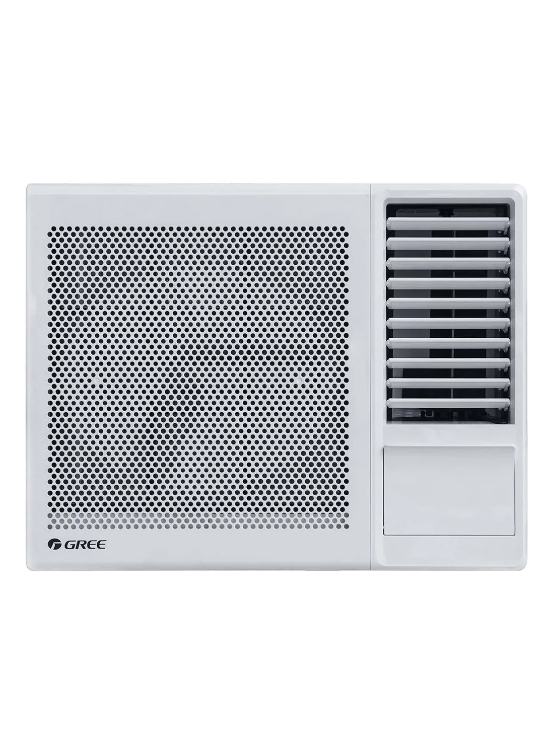 GREE Window Air Conditioner 1.5 Ton With Rotary Compressor, R410A - ROMA-R18C3-5 Years Full Parts Warranty ROMA-R18C3 White