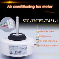 محرك نفخ الوحدة الداخلية لمكيف سبليت Hitachi SIC-37CVL-F431-1، سعة 1.5 طن، 30 واط