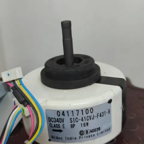 محرك نفخ الوحدة الداخلية لمكيف سبليت Hitachi SIC-41CVJ-F431-6، سعة 1.5 طن، 18 واط