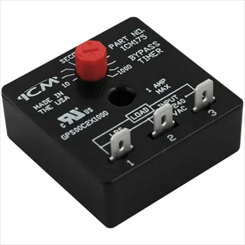 ICM Controls ICM175B Bypass Timer Relay, 10-1,000 Sec, 18-240 VAC