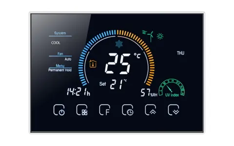 Klima Smart Thermostat KL6000B - Smart Wi-Fi Thermostat - Touch Screen Temperature Controller - 220V - Works with Alexa & Go…