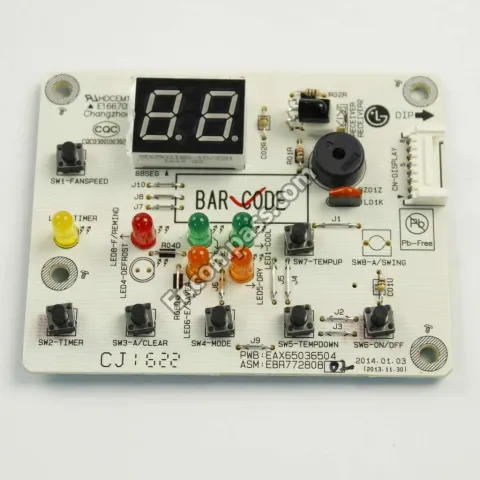 لوحة العرض PCB من LG موديل EBR77280802