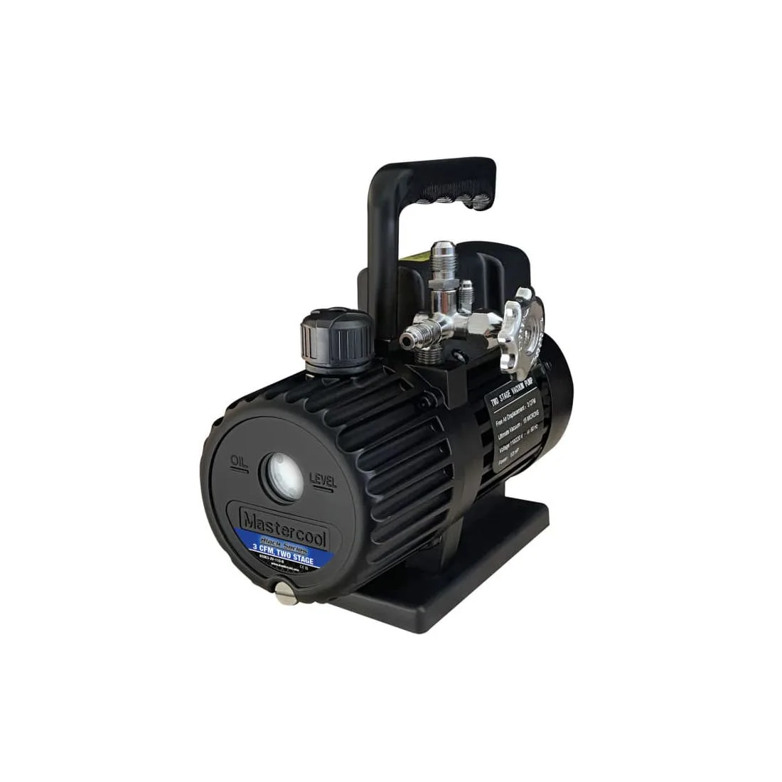 مضخة تفريغ Mastercool 90063-2V-110-BL، 3 قدم مكعب/دقيقة
