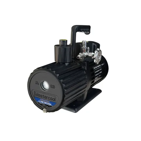 Mastercool 90612-2V-110-BL Black Series 2-Stage Vacuum Pump, 12 CFM, 110V
