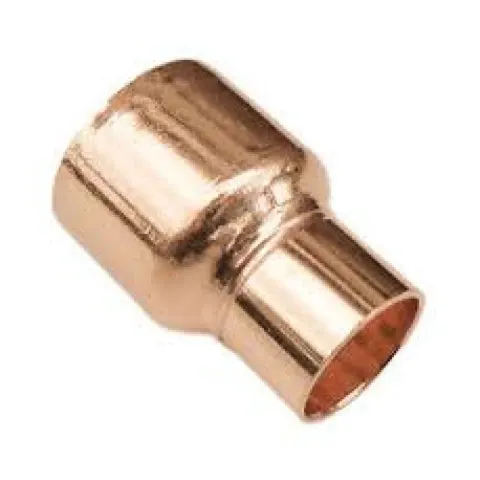 Metric Copper Coupling Reducer with Stop, 8 x 6 mm OD