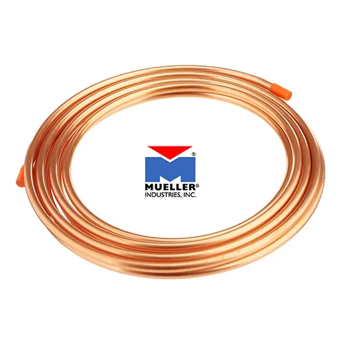 Mueller Streamline Soft Copper Coils - Refrigeration Service Copper Tubes
