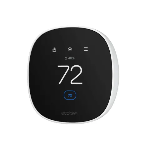 New 2025 ecobee Smart Thermostat Essential - Energy Star Certified Programmable Wi-Fi Thermostat - Works with Siri, Alexa, a…