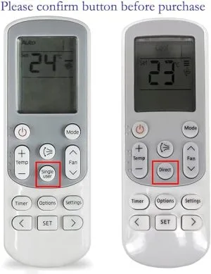 O General AC Remote Control (Nano Classic)