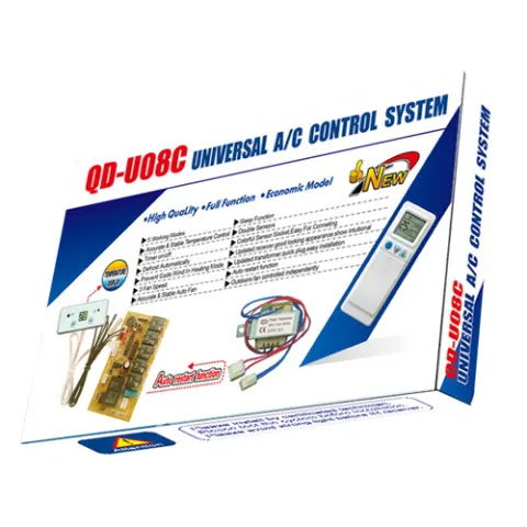 لوحة دوائر إلكترونية شاملة للمكيف QD-U08C مع نظام التحكم عن بعد