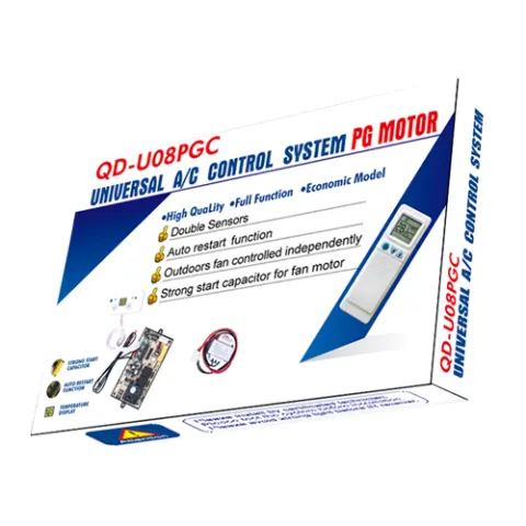 لوحة دوائر إلكترونية شاملة للمكيف QD-U08PGC مع نظام التحكم عن بعد