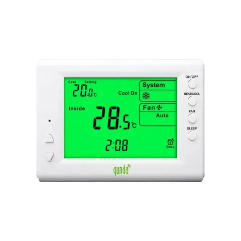 QUNDA QD-HVAC09 Thermostat - Central AC Digital Temperature Controller