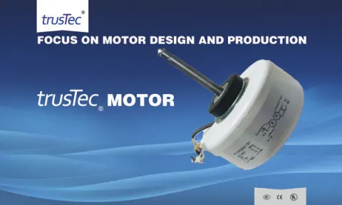 Resin Packed Air Condition Fan Motor, Customized Brushless Motor – image 2
