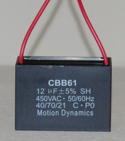 CBB61 Start/Run Capacitor 12 µF 500 V AC