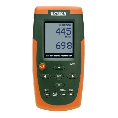Thermo-Anemometer, Hot Wire, 0.2-20m/s