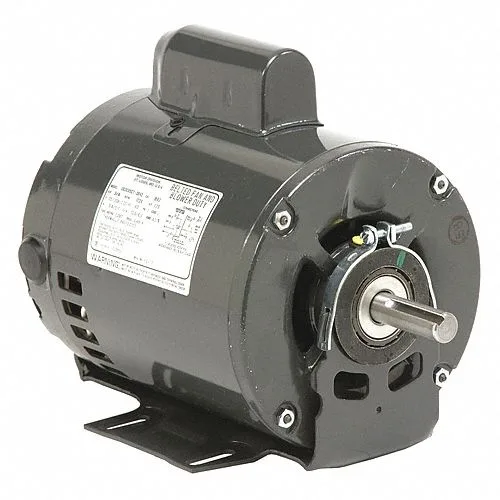 U.S. MOTORS Belt Drive Motor: 1 Speed, Open Dripproof, Cradle Base Mount, 1 HP, 1,725 Nameplate RPM