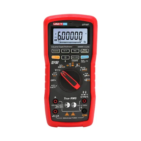 UT197 Industrial Digital Multimeter - UNI-T Meters