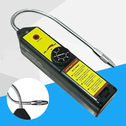 WJL-6000UV Freon Leak Detector HVAC Refrigerant AC Detector Halogen Gas Tester