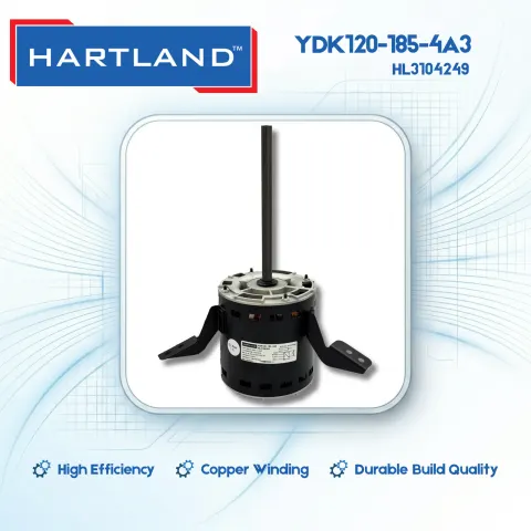 YDK120-185-4A3 - HL3104249 Hartland HVAC Motor