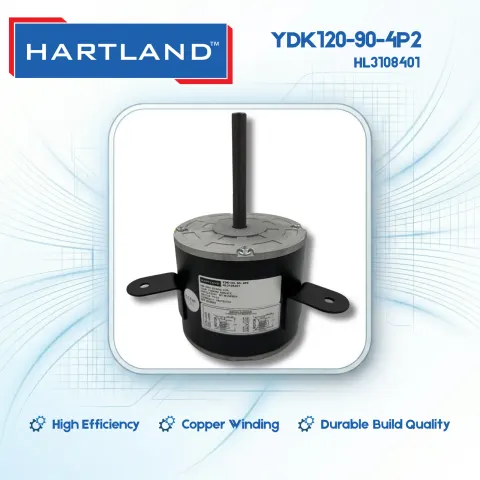 YDK120-90-4P2 - HL3108401 Hartland HVAC Motor