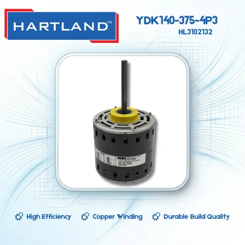 YDK140-375-4P3 - HL3102132 Hartland HVAC Motor