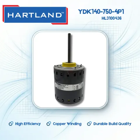 YDK140-750-4P1 - HL3100436 Hartland HVAC Motor