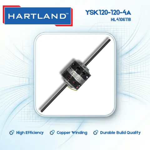 YSK120-120-4A - HL4106118 Hartland HVAC Motor