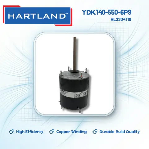 YSK140-550-6P9 - HL3304110 Hartland HVAC Motor